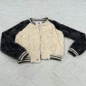 Faux fur jacket